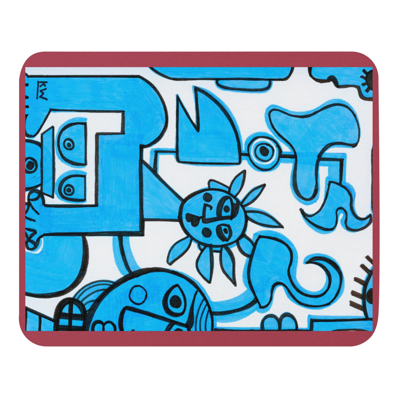 KW Gallery Desk Art Mouse Pad 29 🎨 - Winter Sunshine Marketplace