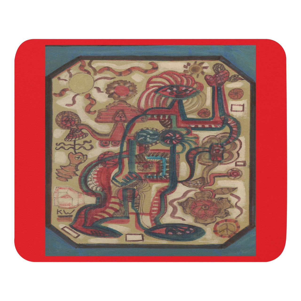 KW Gallery Desk Art Mouse Pad 30 🎨 - Winter Sunshine Marketplace