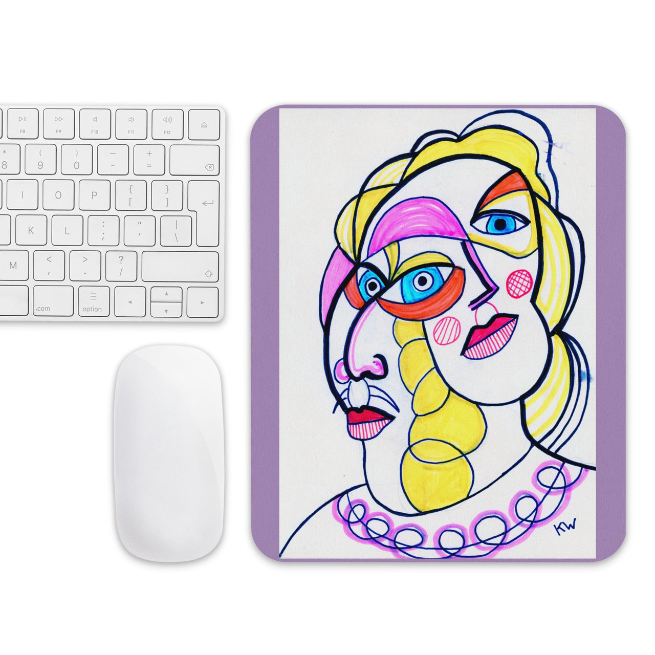 KW Gallery Desk Art Mouse Pad 33 🎨 - Winter Sunshine Marketplace