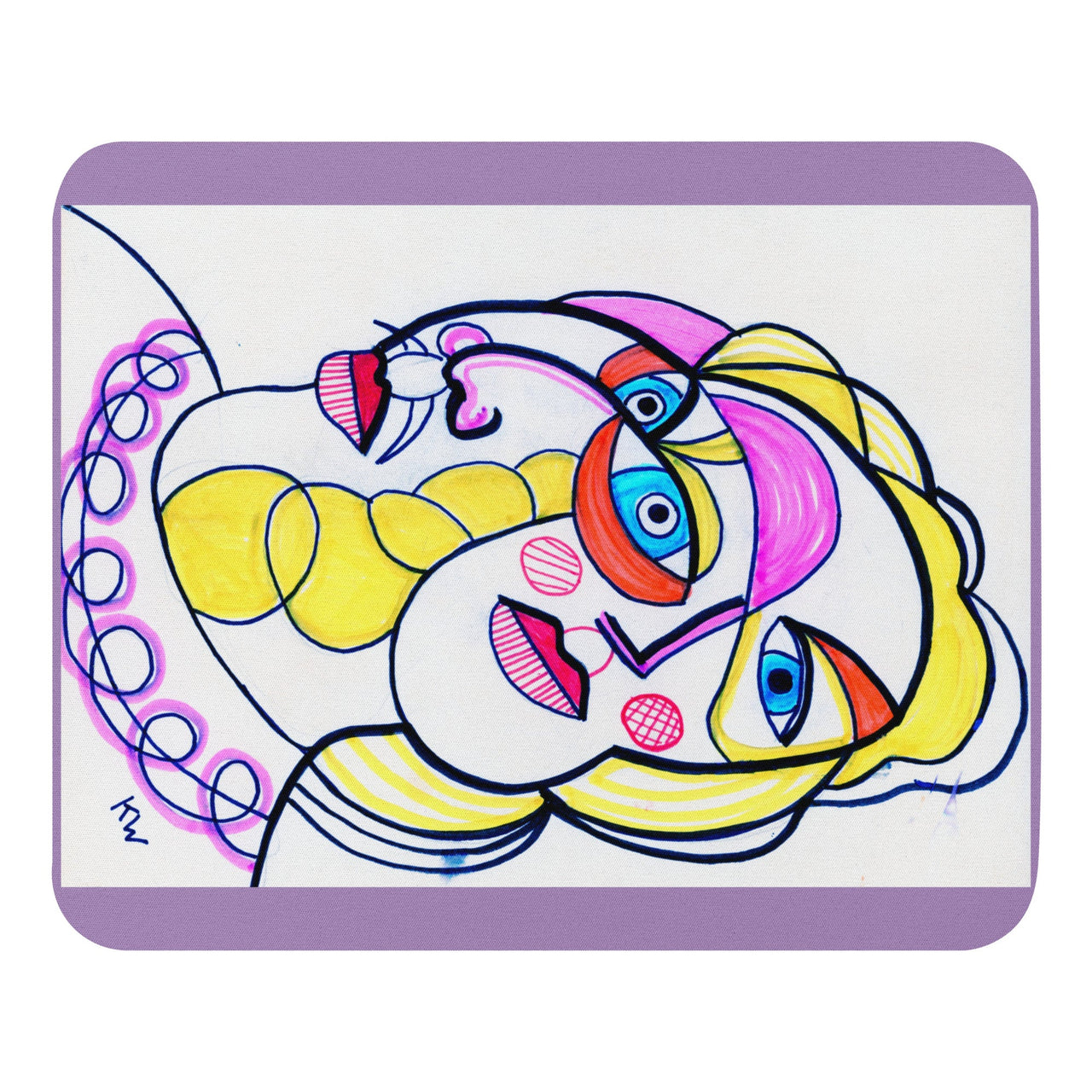 KW Gallery Desk Art Mouse Pad 33 🎨 - Winter Sunshine Marketplace