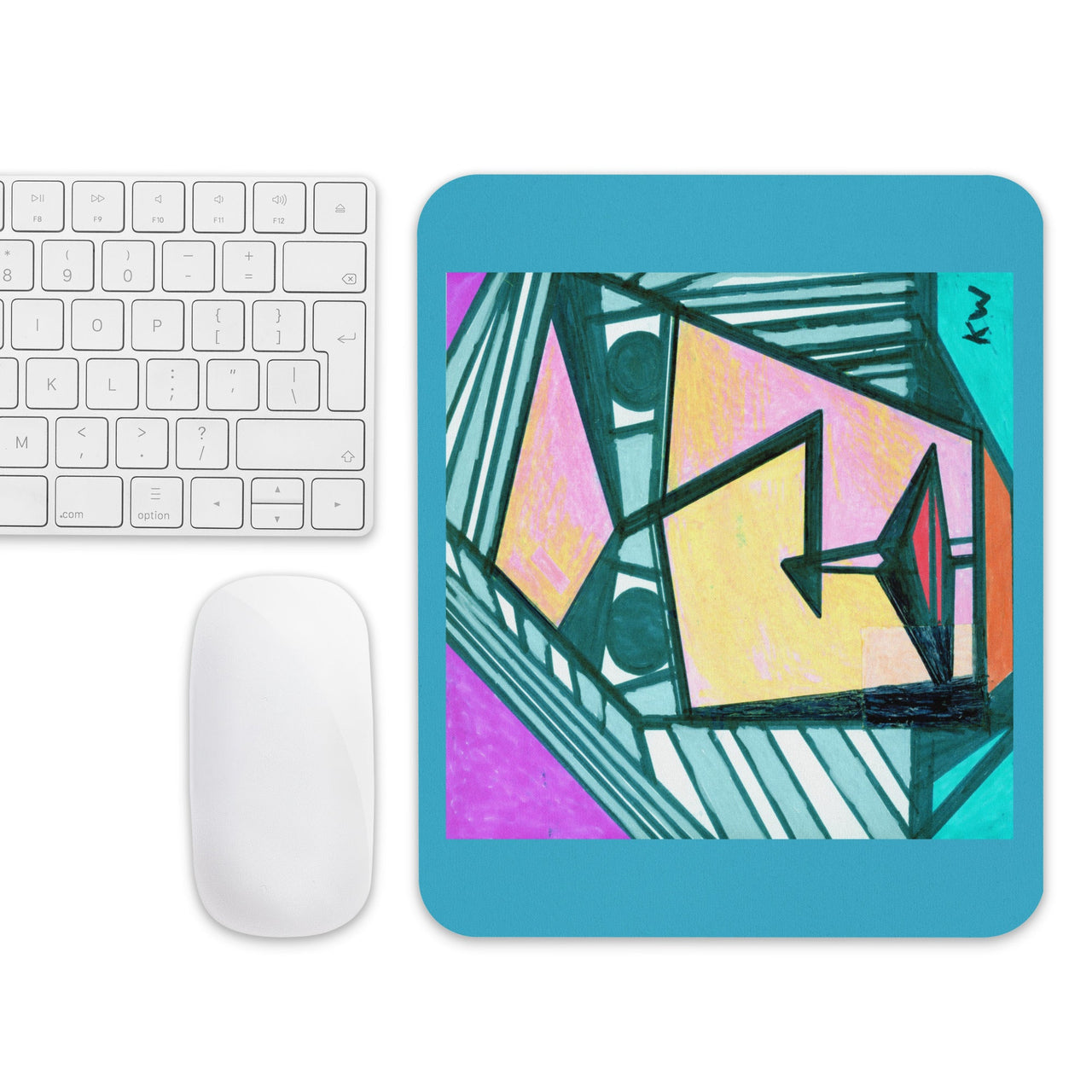 KW Gallery Desk Art Mouse Pad 34 🎨 - Winter Sunshine Marketplace
