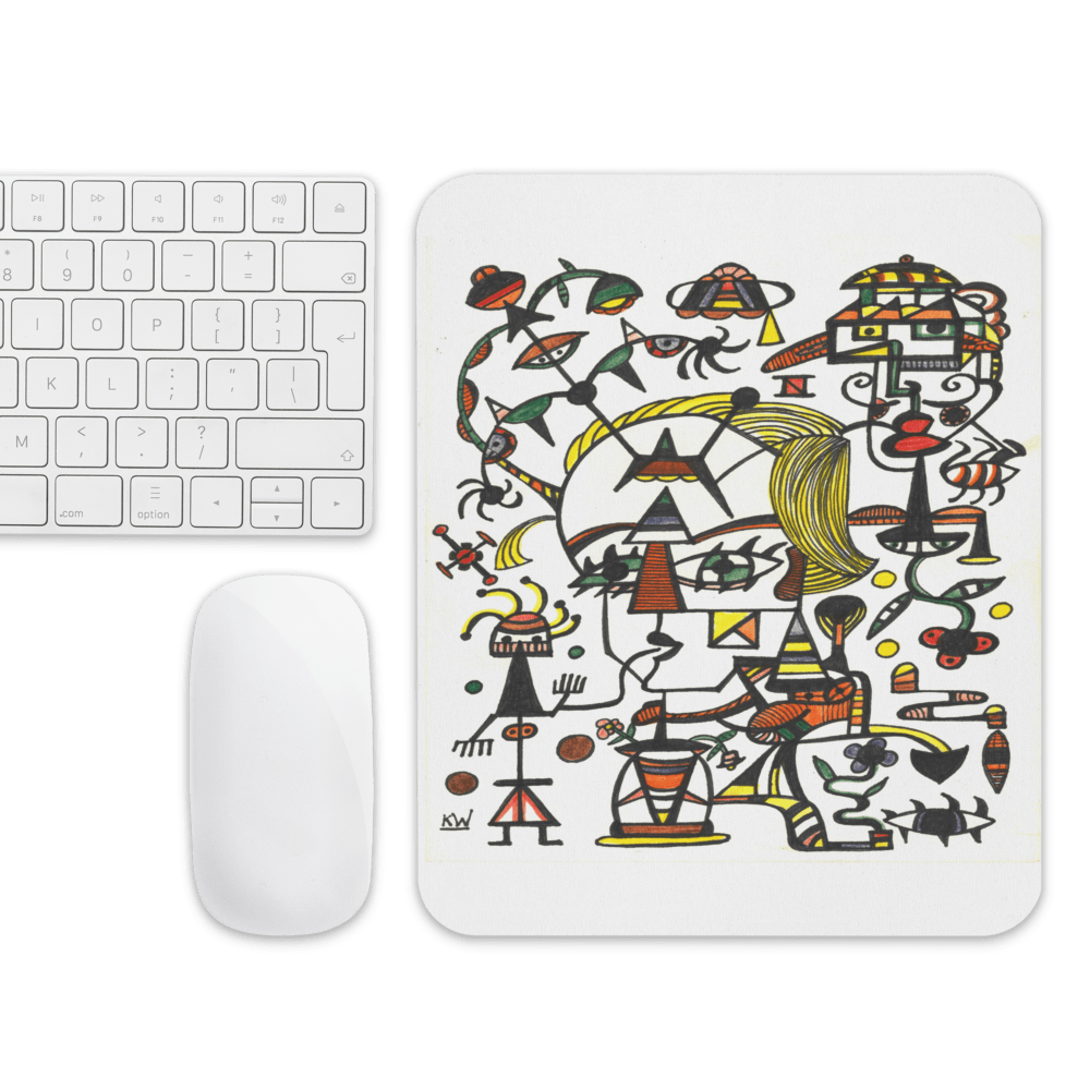 KW Gallery Desk Art Mouse Pad 4🎨 - Winter Sunshine Marketplace