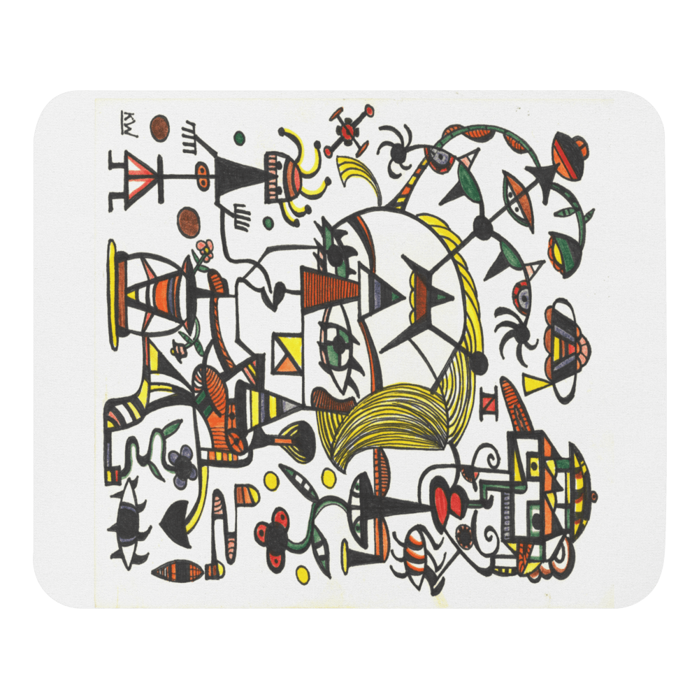 KW Gallery Desk Art Mouse Pad 4🎨 - Winter Sunshine Marketplace