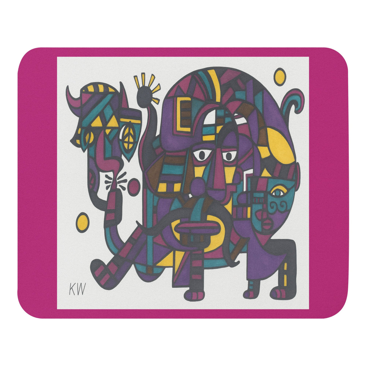 KW Gallery Desk Art Mouse Pad 45 🎨 - Winter Sunshine Marketplace