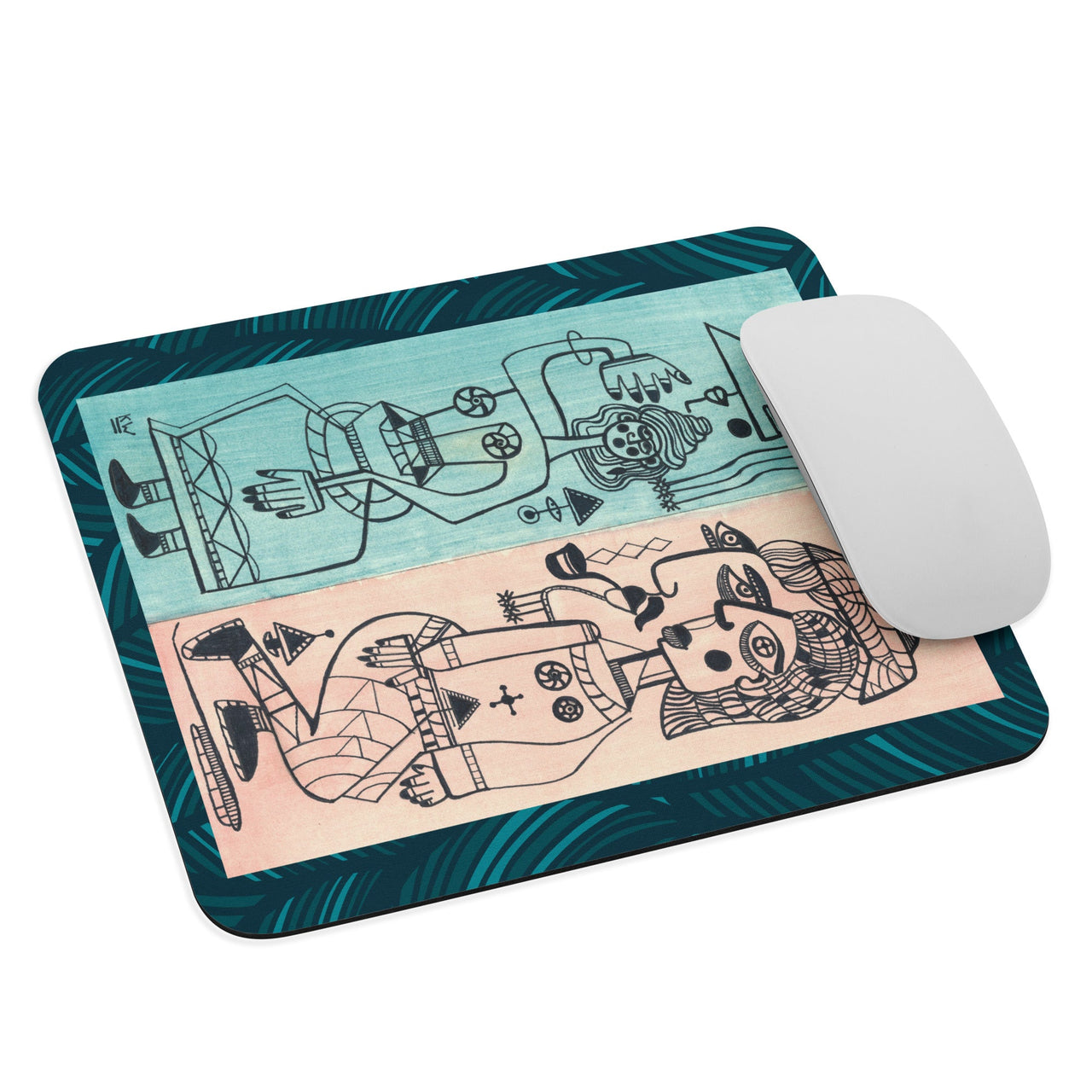 KW Gallery Desk Art Mouse Pad 6🎨 - Winter Sunshine Marketplace