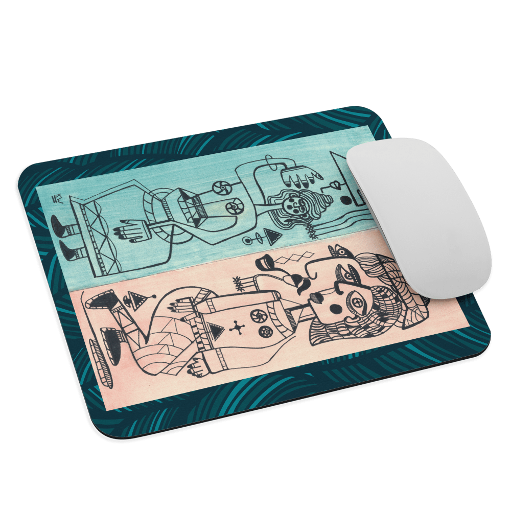 KW Gallery Desk Art Mouse Pad 6🎨 - Winter Sunshine Marketplace