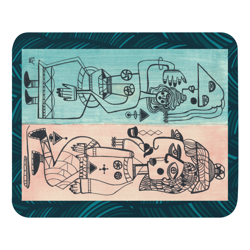 KW Gallery Desk Art Mouse Pad 6🎨 - Winter Sunshine Marketplace