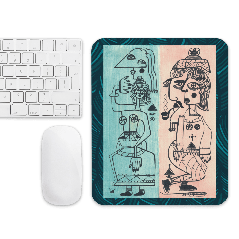 KW Gallery Desk Art Mouse Pad 6🎨 - Winter Sunshine Marketplace