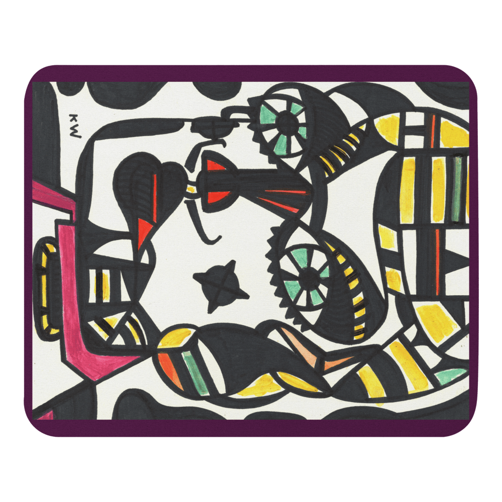 KW Gallery Desk Art Mouse Pad 7🎨 - Winter Sunshine Marketplace