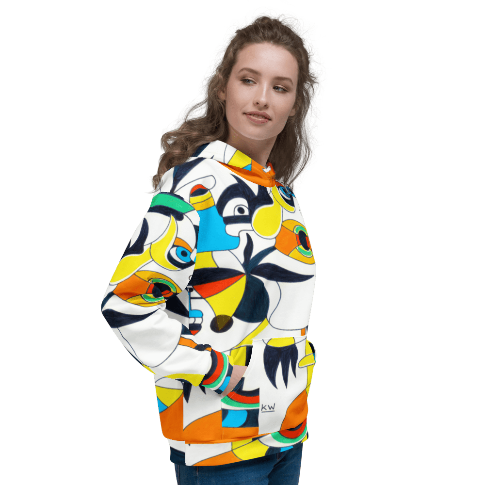 KW Gallery Dream Canvas Hoodie - Winter Sunshine Marketplace