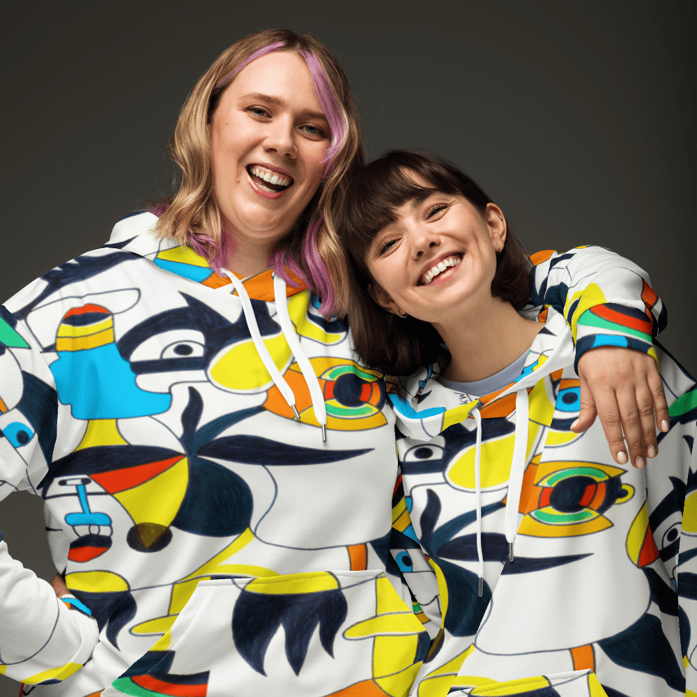 KW Gallery Dream Canvas Hoodie - Winter Sunshine Marketplace