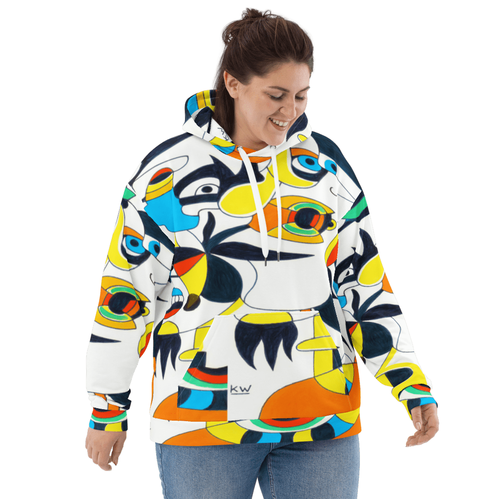 KW Gallery Dream Canvas Hoodie - Winter Sunshine Marketplace