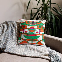 KW Gallery Dream Scape Pillow 15 - Winter Sunshine Marketplace