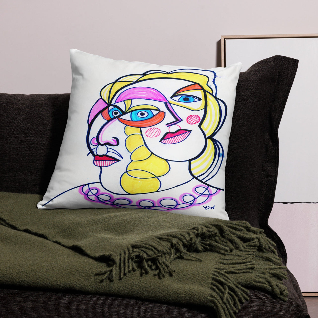 KW Gallery Dream Scape Pillow 33 (2 - Sided) - Winter Sunshine Marketplace