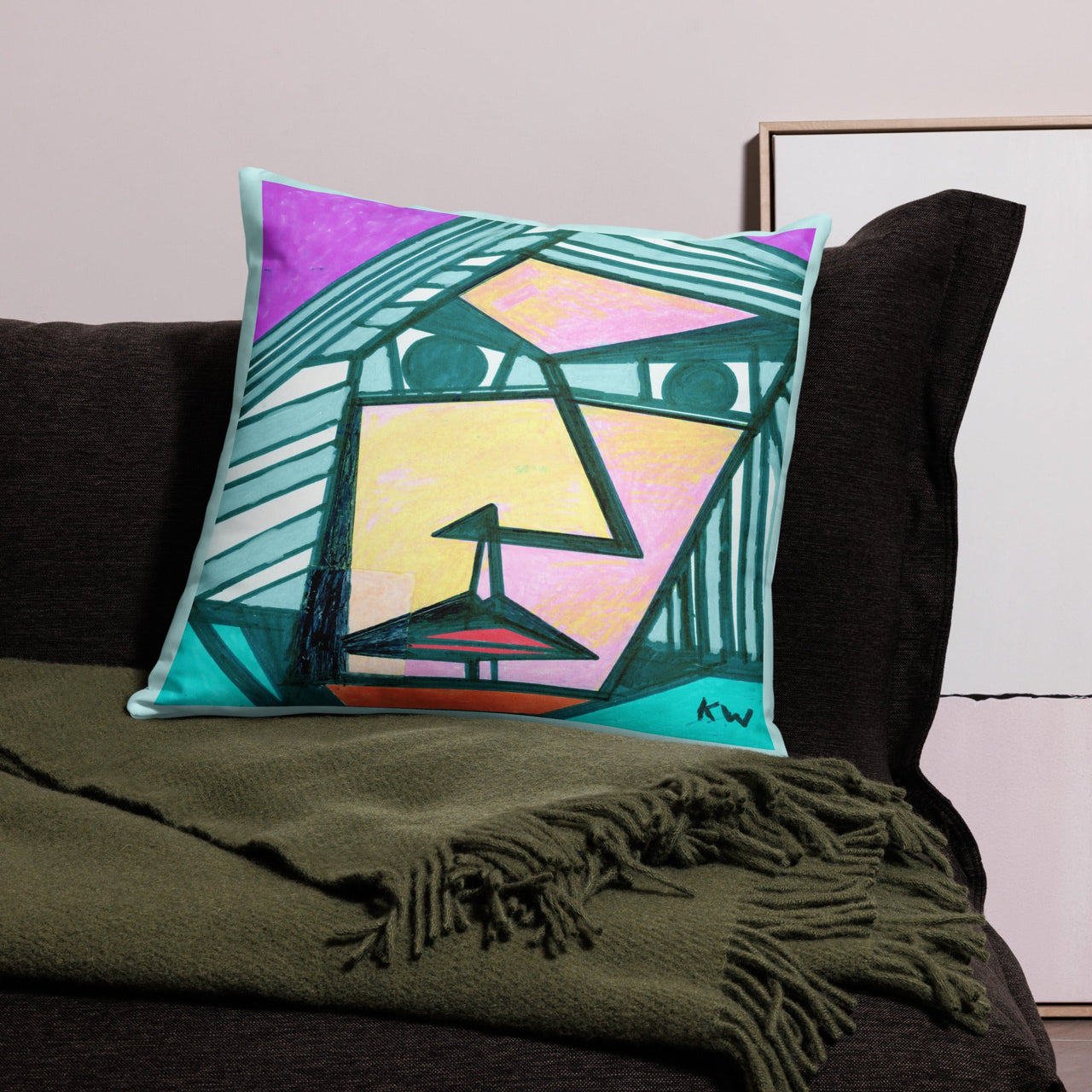 KW Gallery Dream Scape Pillow 34 (2 - Sided) - Winter Sunshine Marketplace