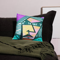 KW Gallery Dream Scape Pillow 34 (2 - Sided) - Winter Sunshine Marketplace