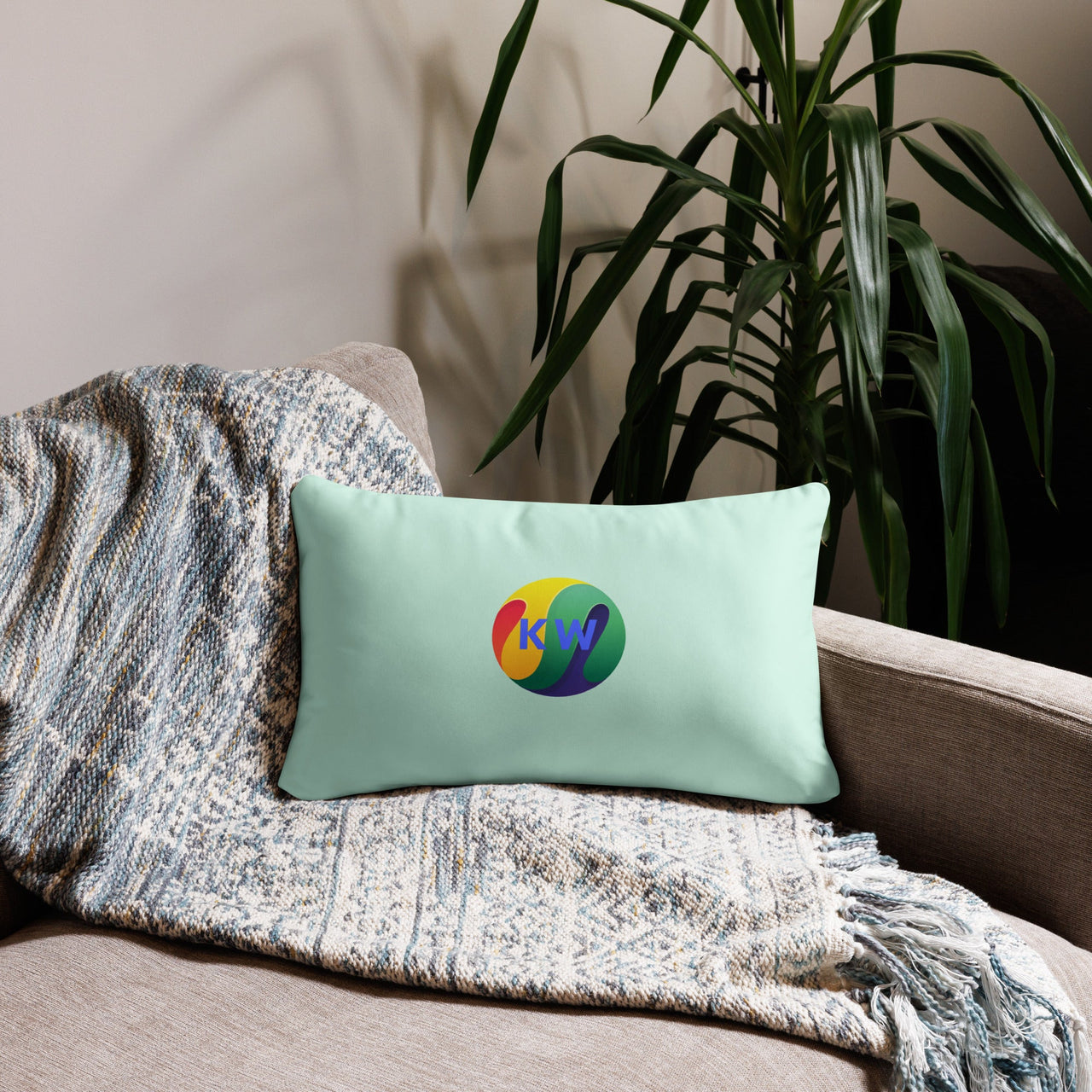 KW Gallery Dream Scape Pillow 35 (2 - Sided) - Winter Sunshine Marketplace