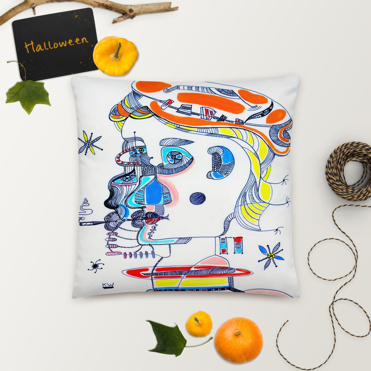 KW Gallery Dream Scape Pillow 36 (2 - Sided) - Winter Sunshine Marketplace