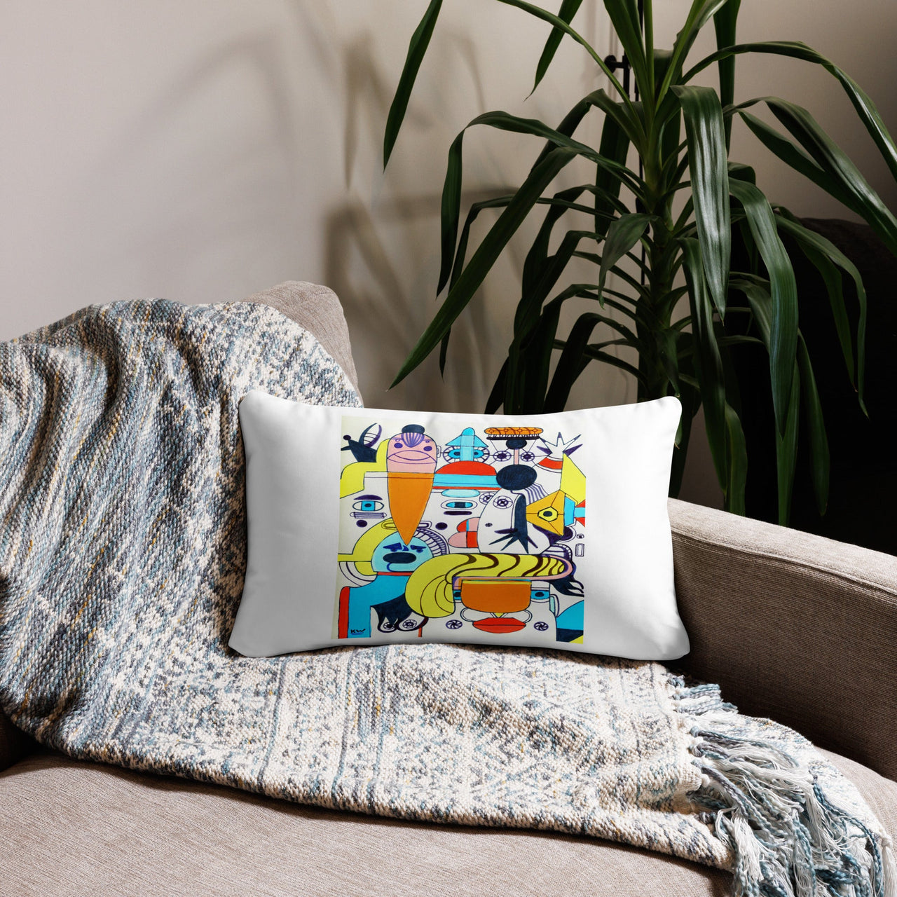 KW Gallery Dream Scape Pillow 37 (2 - Sided) - Winter Sunshine Marketplace