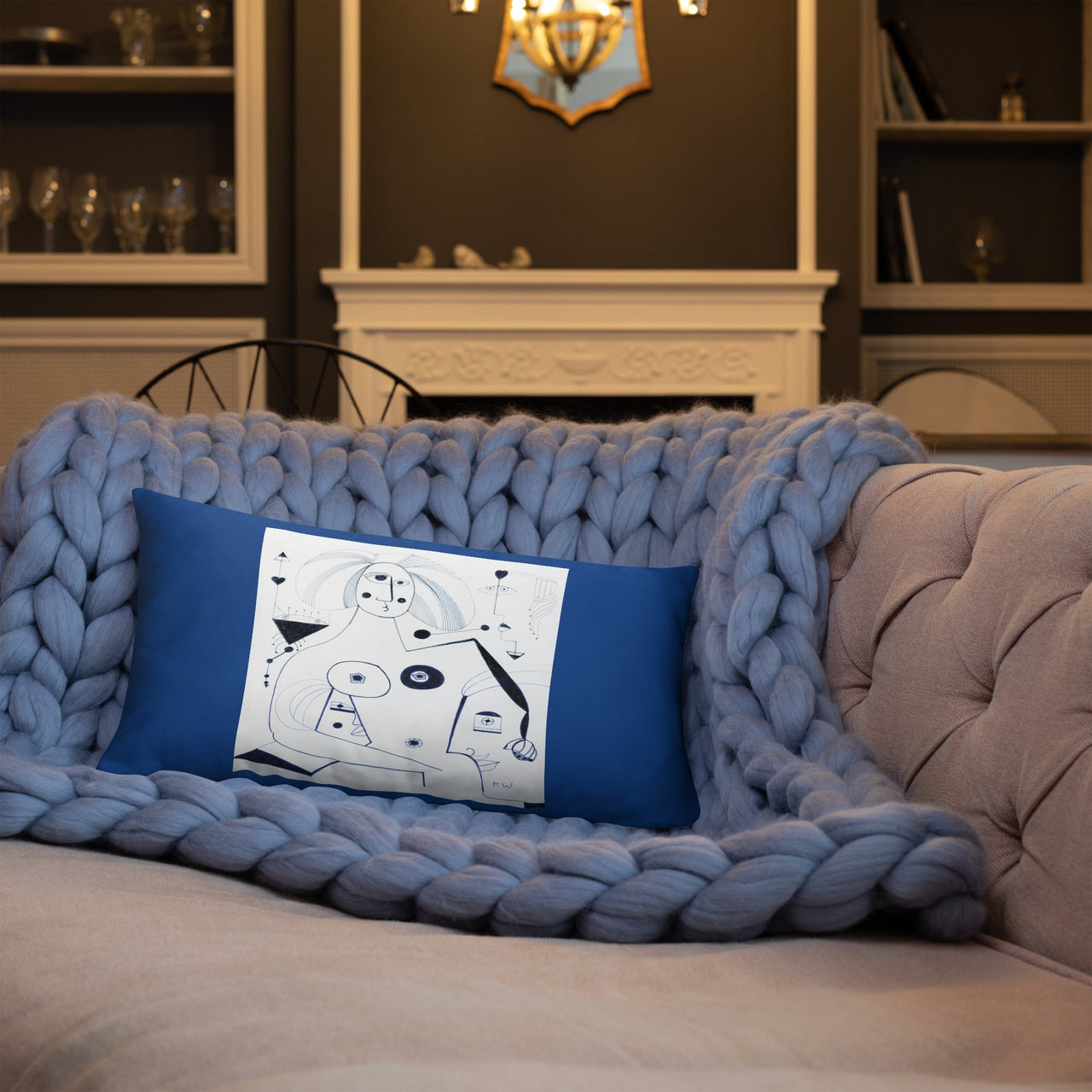 KW Gallery Dream Scape Pillow 42 (2 - Sided) - Winter Sunshine Marketplace