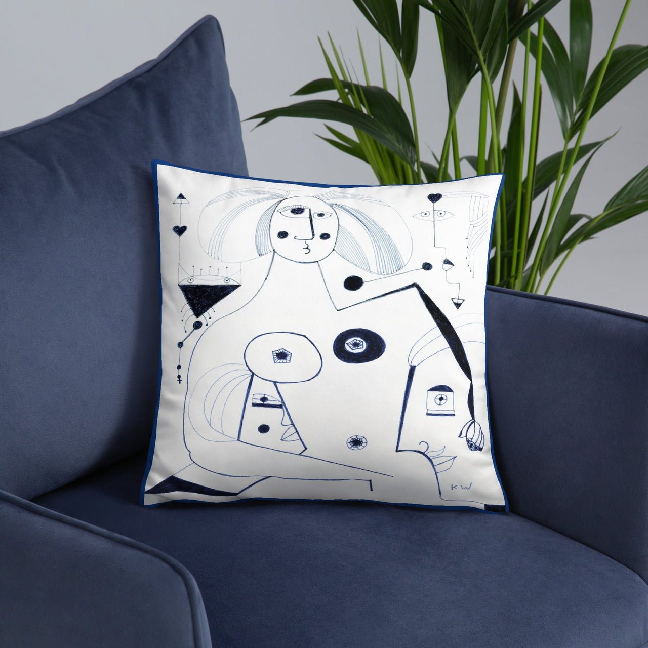 KW Gallery Dream Scape Pillow 42 (2 - Sided) - Winter Sunshine Marketplace