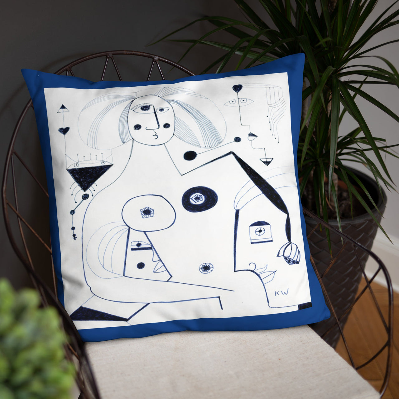 KW Gallery Dream Scape Pillow 42 (2 - Sided) - Winter Sunshine Marketplace