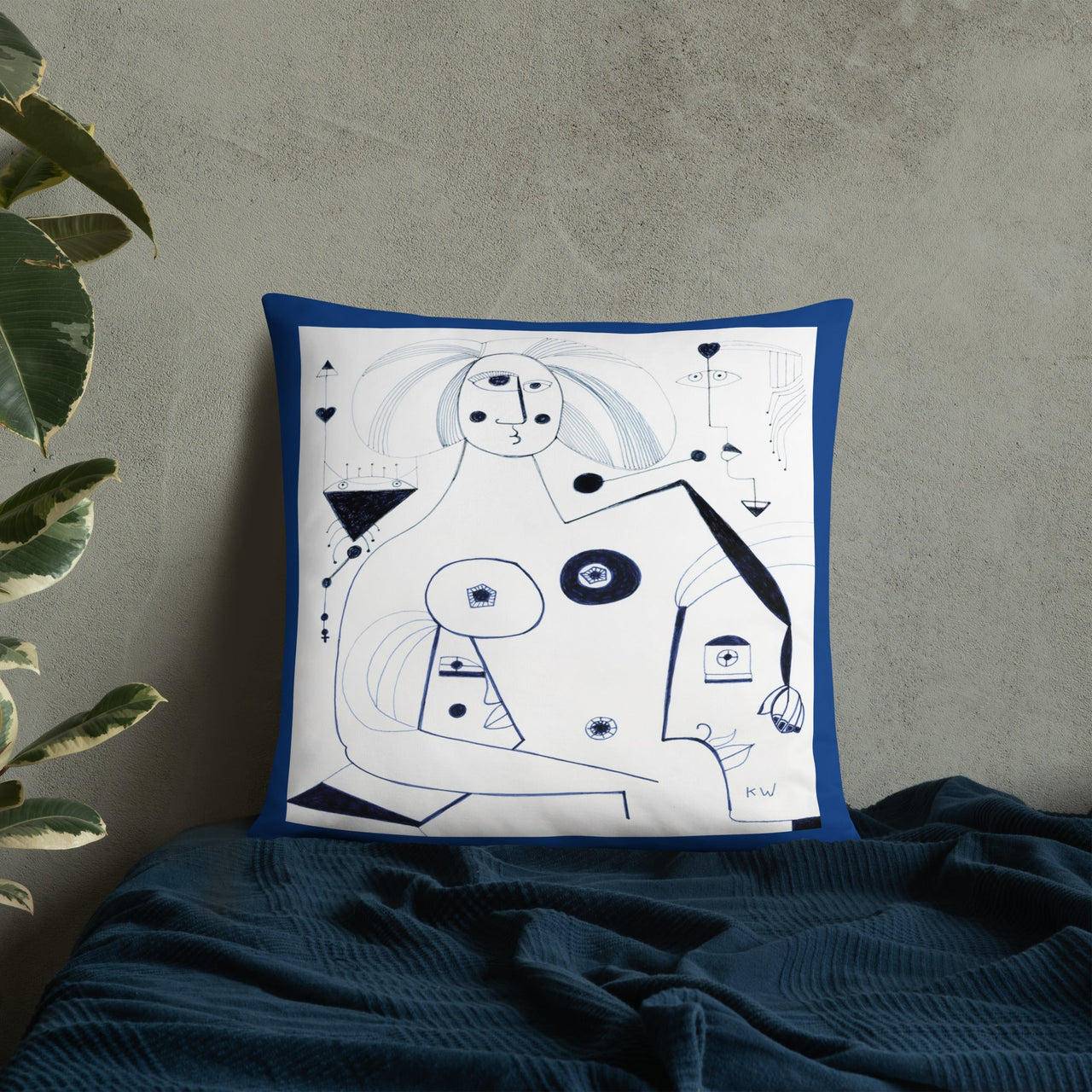 KW Gallery Dream Scape Pillow 42 (2 - Sided) - Winter Sunshine Marketplace