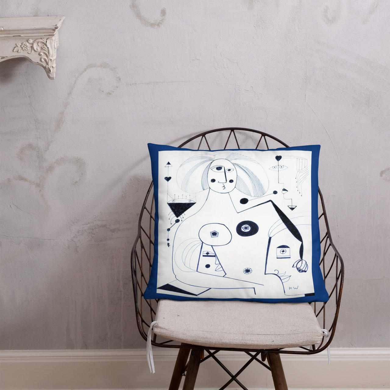 KW Gallery Dream Scape Pillow 42 (2 - Sided) - Winter Sunshine Marketplace