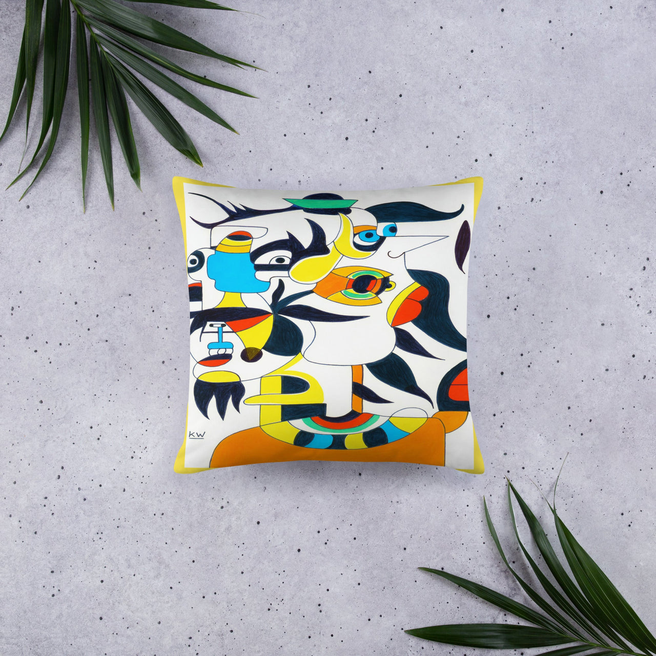 KW Gallery Dream Scape Pillow 43 (2 - Sided) - Winter Sunshine Marketplace