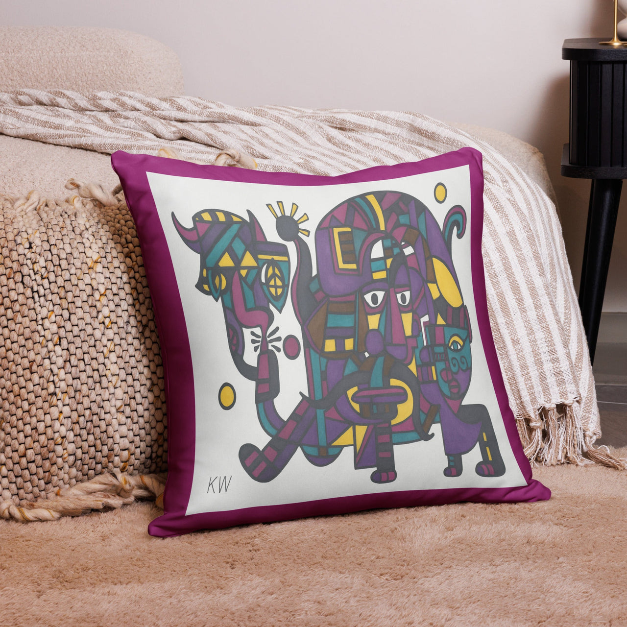 KW Gallery Dream Scape Pillow 45 (2 - Sided) - Winter Sunshine Marketplace