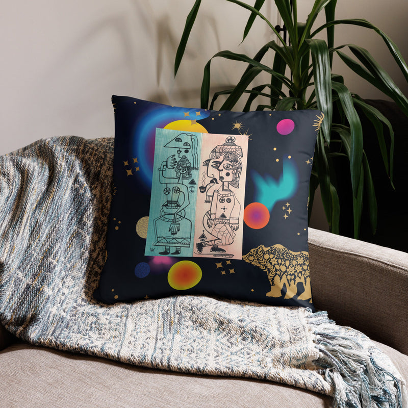 KW Gallery Dream Scape Pillow 6 (2 - Sided) - Winter Sunshine Marketplace