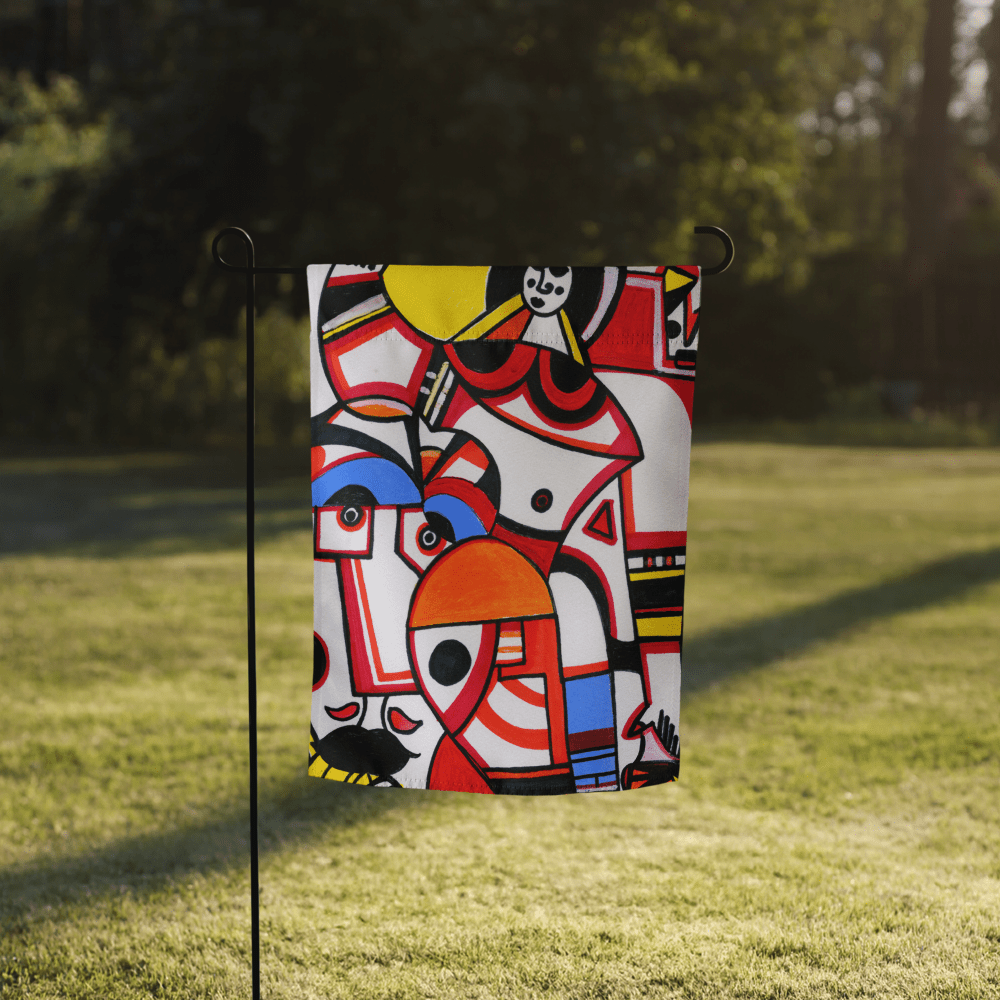 KW Gallery Heritage Bloom Garden Flag 11🌼🎨 - Winter Sunshine Marketplace