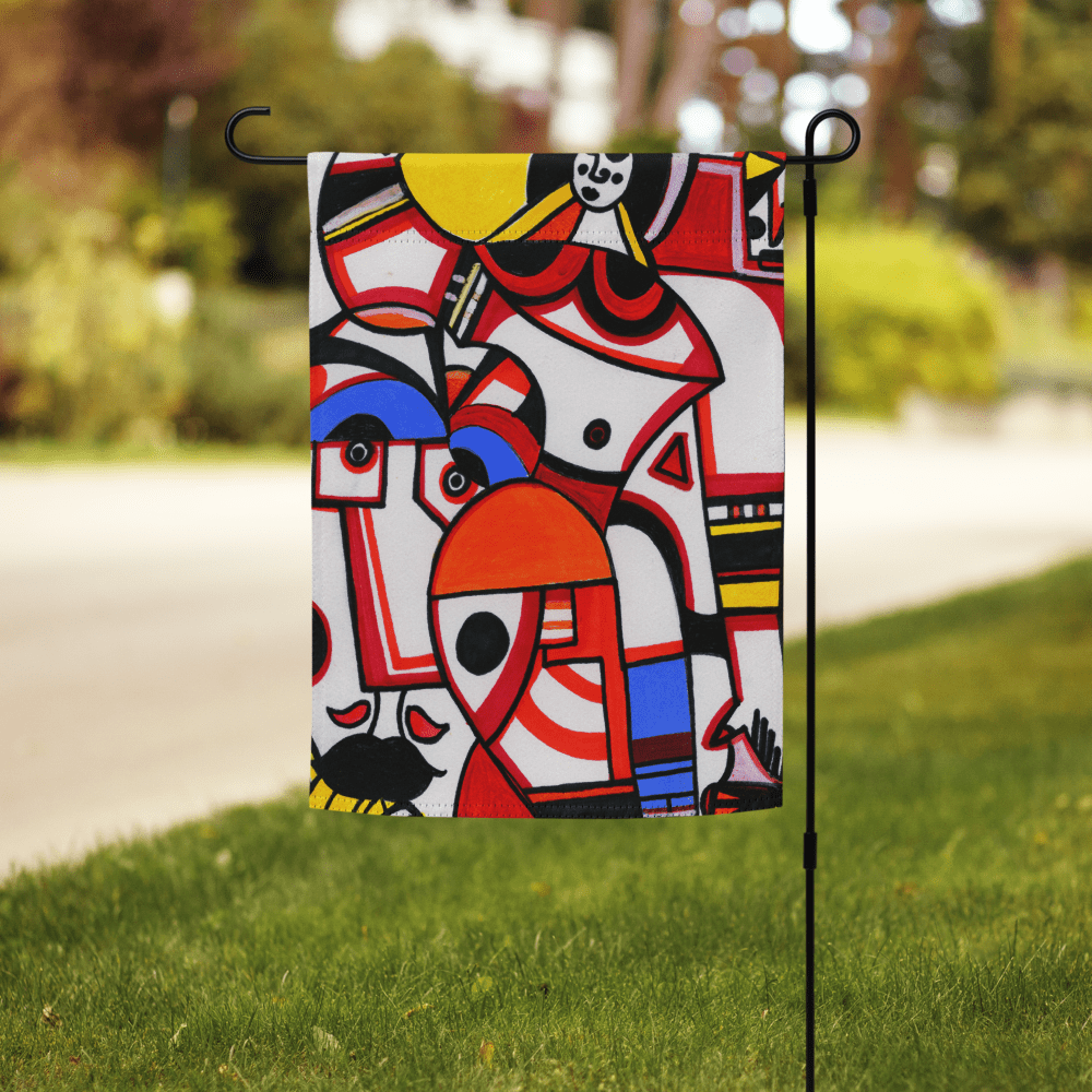 KW Gallery Heritage Bloom Garden Flag 11🌼🎨 - Winter Sunshine Marketplace