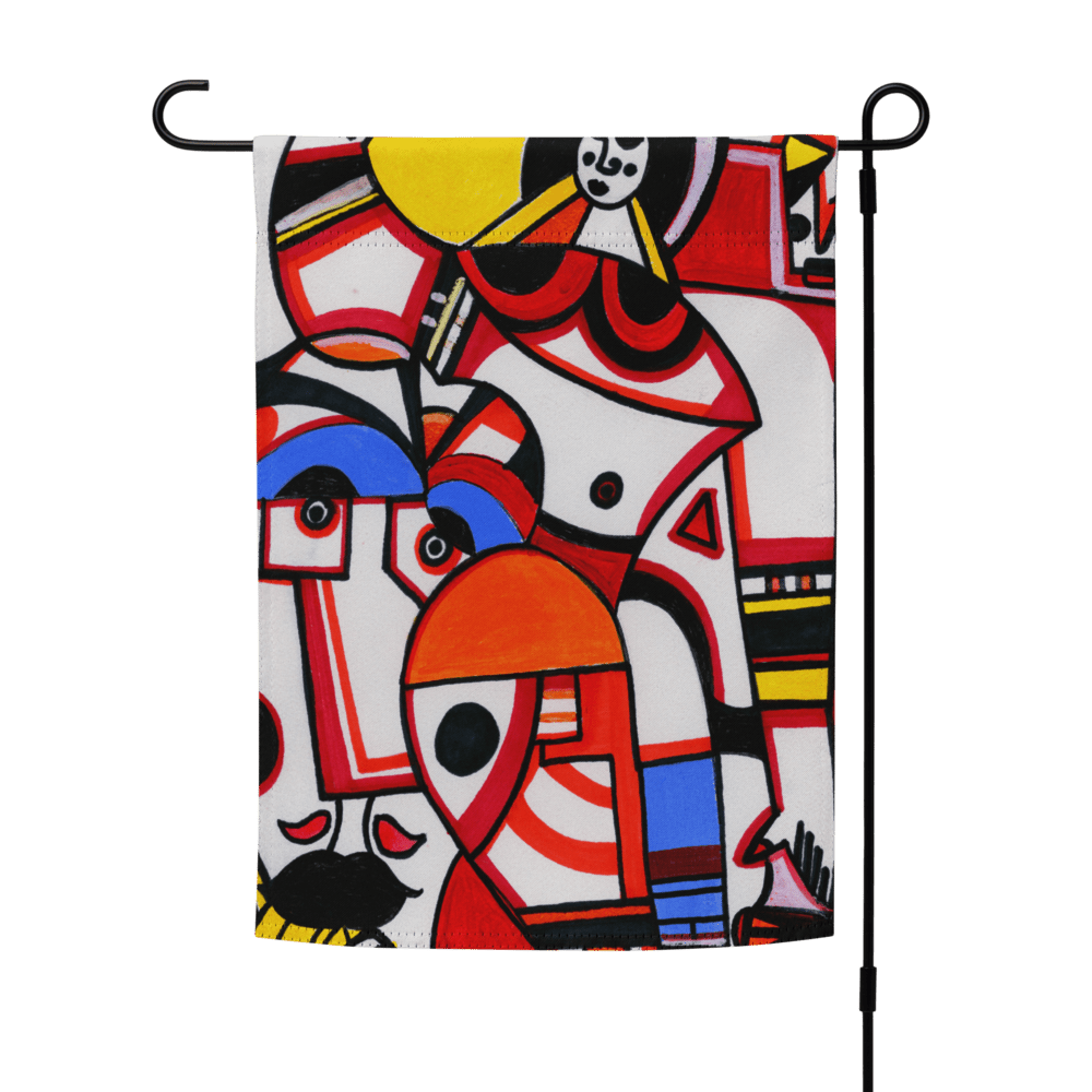 KW Gallery Heritage Bloom Garden Flag 11🌼🎨 - Winter Sunshine Marketplace