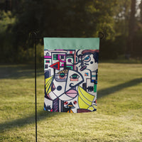 KW Gallery Heritage Bloom Garden Flag 13 🌼🎨 - Winter Sunshine Marketplace