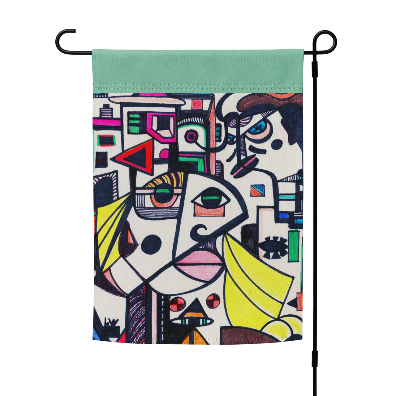 KW Gallery Heritage Bloom Garden Flag 13 🌼🎨 - Winter Sunshine Marketplace