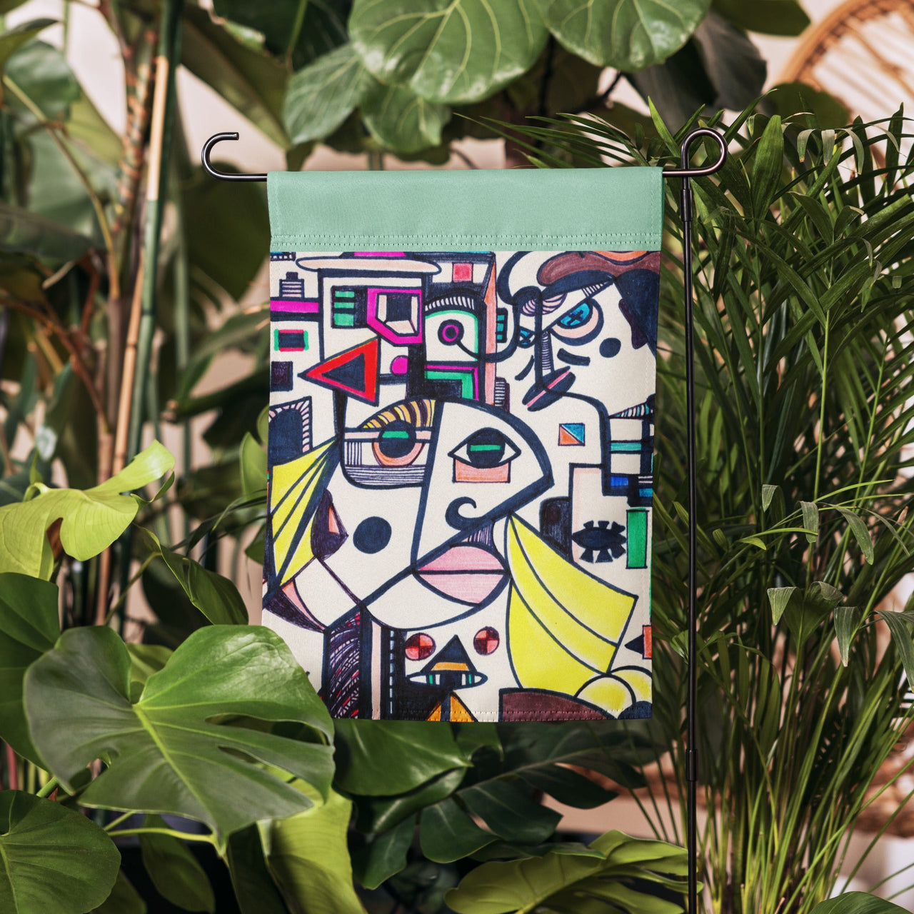 KW Gallery Heritage Bloom Garden Flag 13 🌼🎨 - Winter Sunshine Marketplace