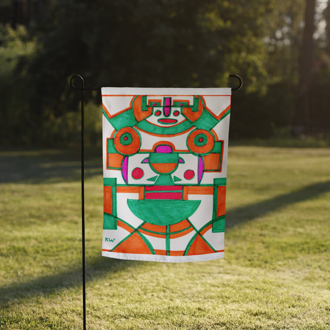 KW Gallery Heritage Bloom Garden Flag 15 ! 🌼🎨 - Winter Sunshine Marketplace