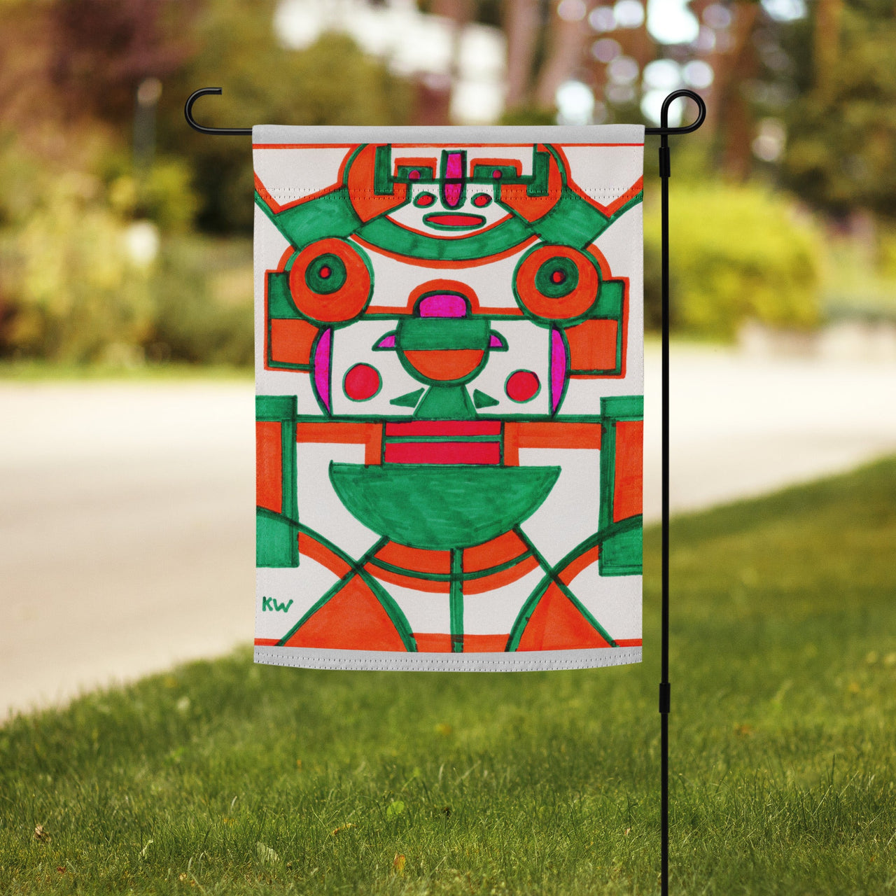 KW Gallery Heritage Bloom Garden Flag 15 ! 🌼🎨 - Winter Sunshine Marketplace