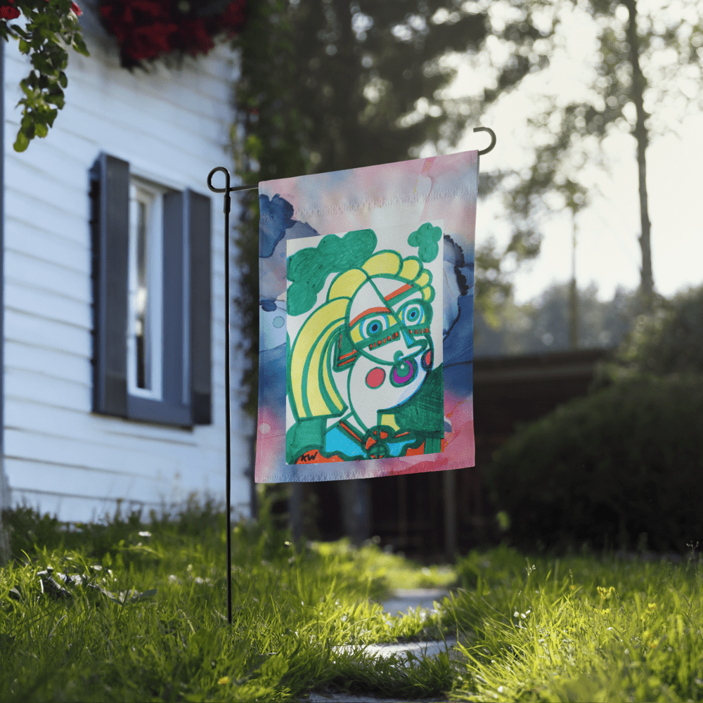 KW Gallery Heritage Bloom Garden Flag 17! 🌼🎨 - Winter Sunshine Marketplace