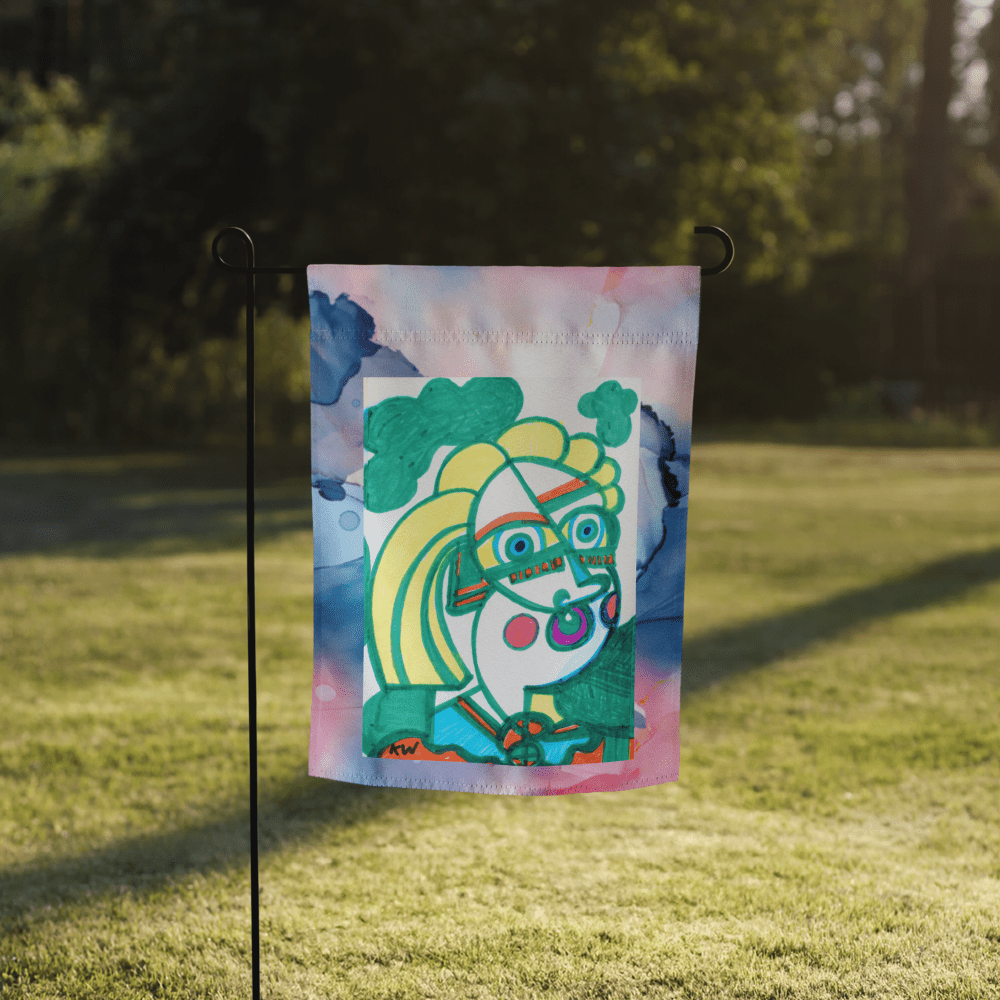 KW Gallery Heritage Bloom Garden Flag 17! 🌼🎨 - Winter Sunshine Marketplace