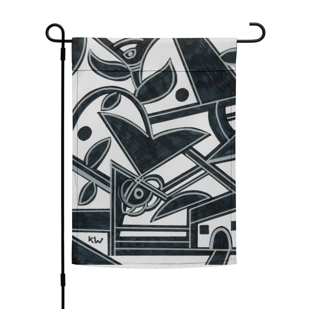 KW Gallery Heritage Bloom Garden Flag 19! 🌼🎨 - Winter Sunshine Marketplace