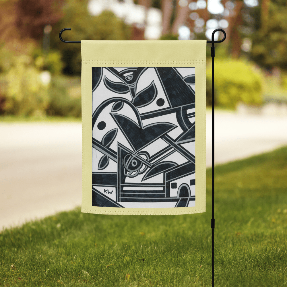 KW Gallery Heritage Bloom Garden Flag 19! 🌼🎨 - Winter Sunshine Marketplace