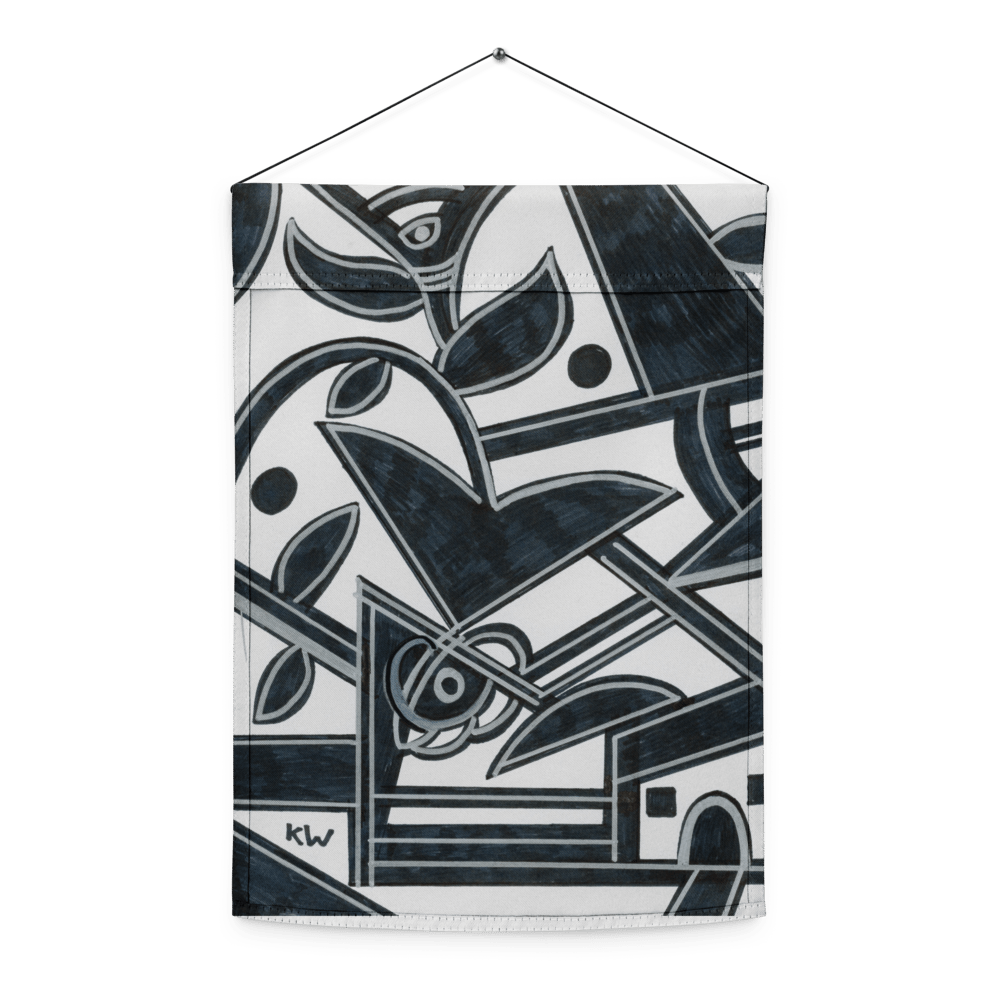 KW Gallery Heritage Bloom Garden Flag 19! 🌼🎨 - Winter Sunshine Marketplace