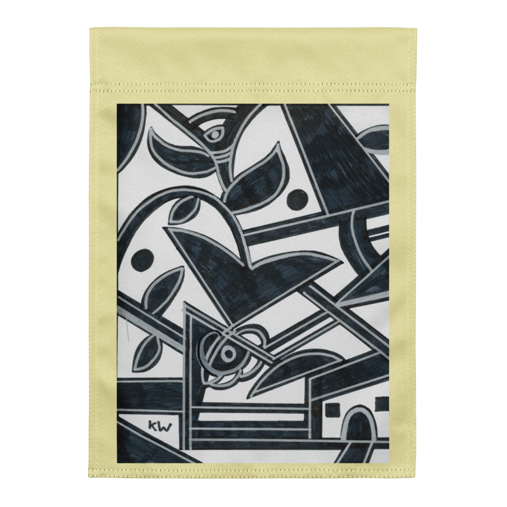 KW Gallery Heritage Bloom Garden Flag 19! 🌼🎨 - Winter Sunshine Marketplace