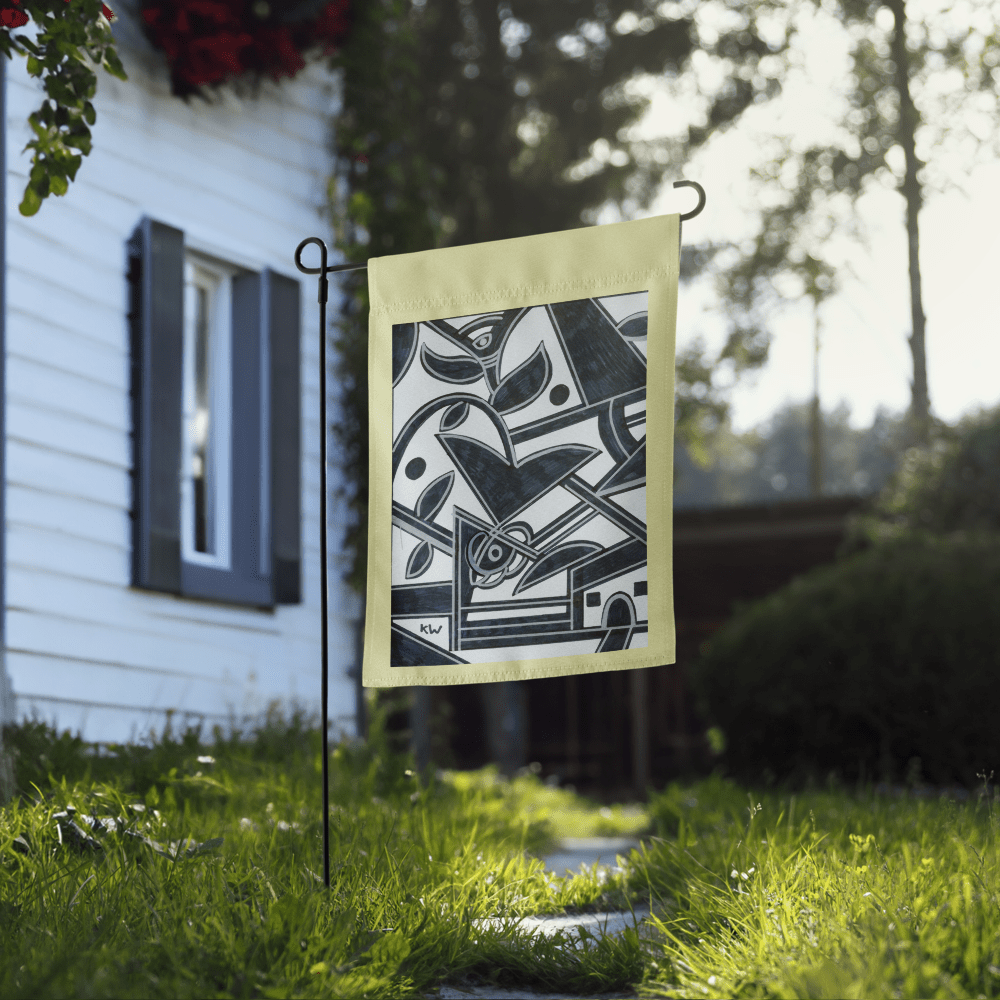 KW Gallery Heritage Bloom Garden Flag 19! 🌼🎨 - Winter Sunshine Marketplace