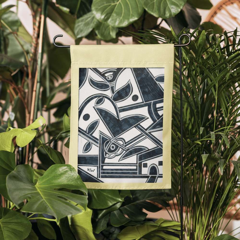 KW Gallery Heritage Bloom Garden Flag 19! 🌼🎨 - Winter Sunshine Marketplace