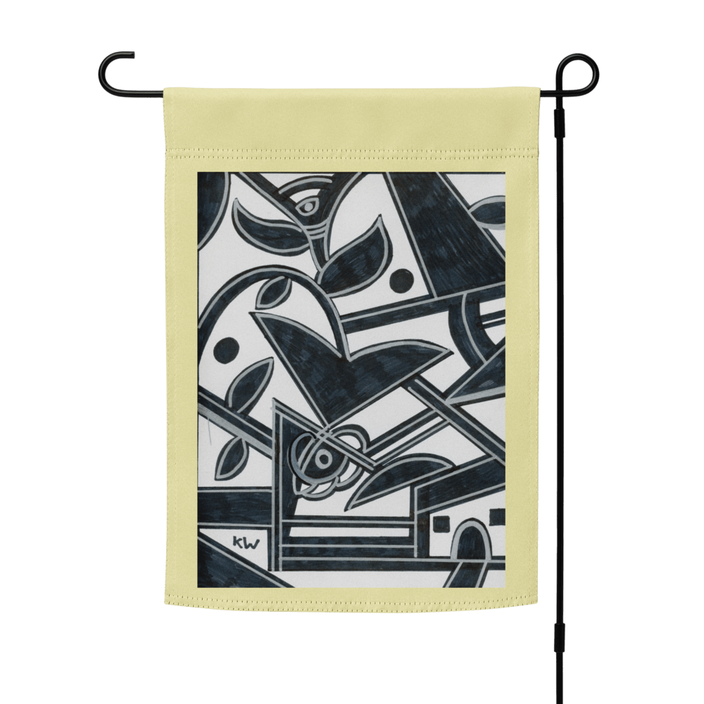 KW Gallery Heritage Bloom Garden Flag 19! 🌼🎨 - Winter Sunshine Marketplace