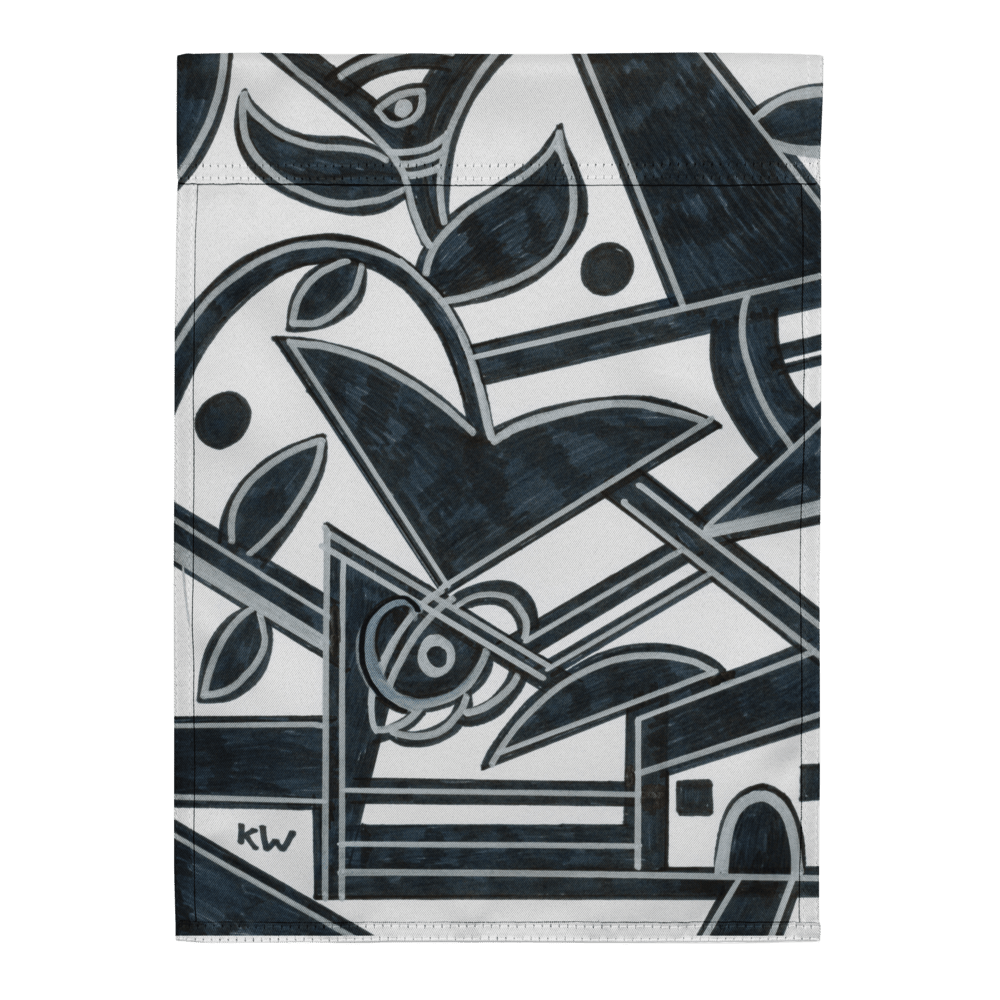 KW Gallery Heritage Bloom Garden Flag 19! 🌼🎨 - Winter Sunshine Marketplace