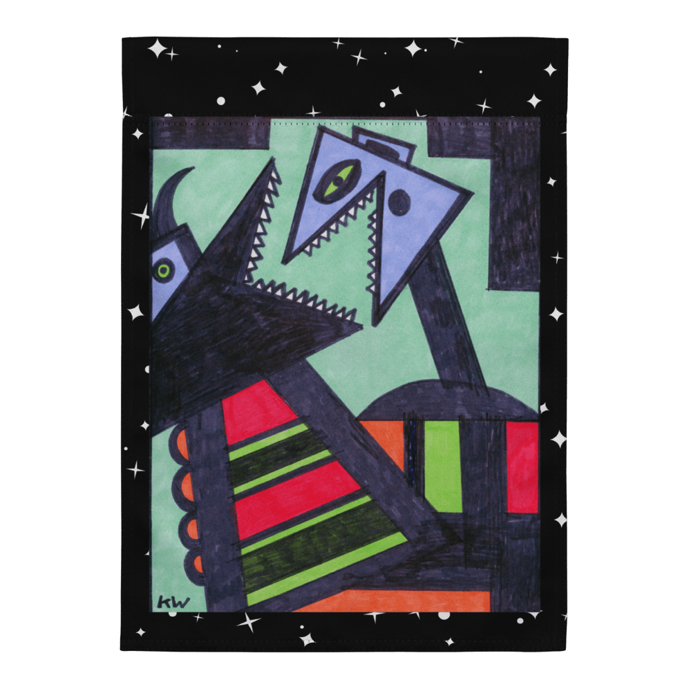 KW Gallery Heritage Bloom Garden Flag 20! 🌼🎨 - Winter Sunshine Marketplace